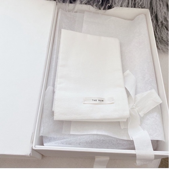 The Row Elodie Velvet Ankle-wrap Ballet Flats Red 38 - Picture 11 of 12